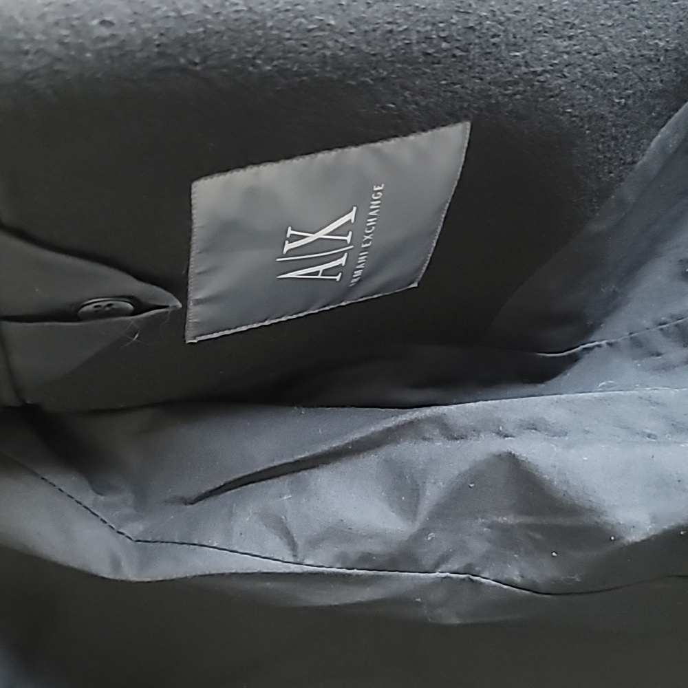 Vintage Armani Exchange 95% Wool 5% Cashmere Sports Jacket - Picture 3 of 6